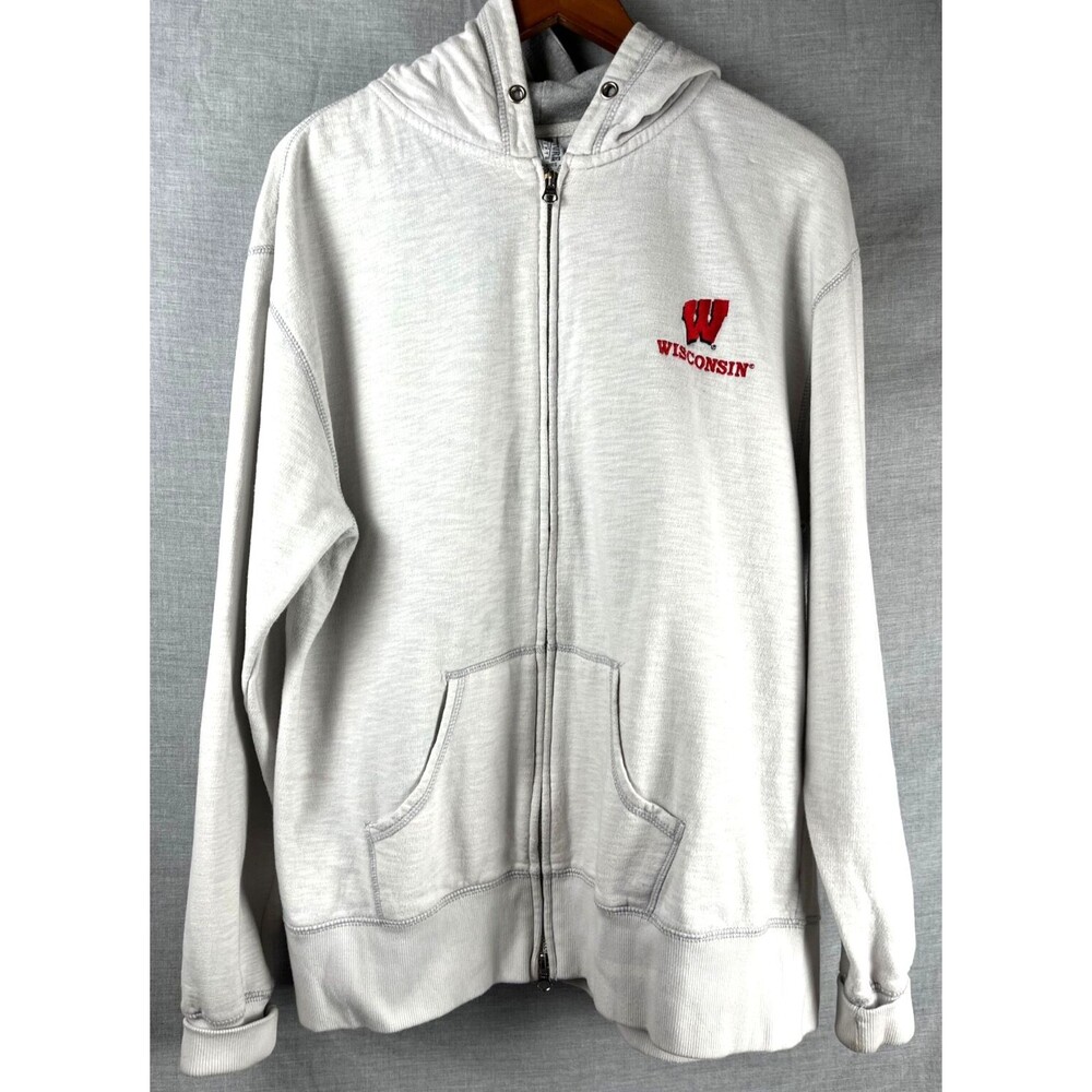 Wisconsin Badgers Full Zip Hoodie Women's XL Signature Concepts Jacket